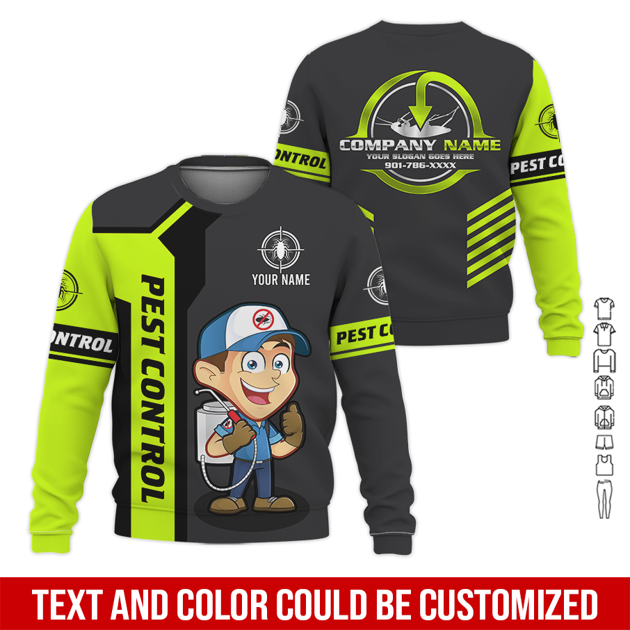 5923056-personalized-name-pest-control-service-best-uniform-3d-all-over-printed-clothes-zm154-4.jpg Custom Pest Control Service Best Uniform 3D Hoodie - photo 4