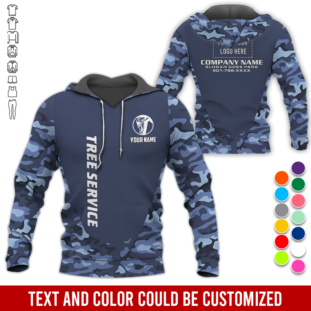 Custom Tree Service 3D Hoodie - photo 41