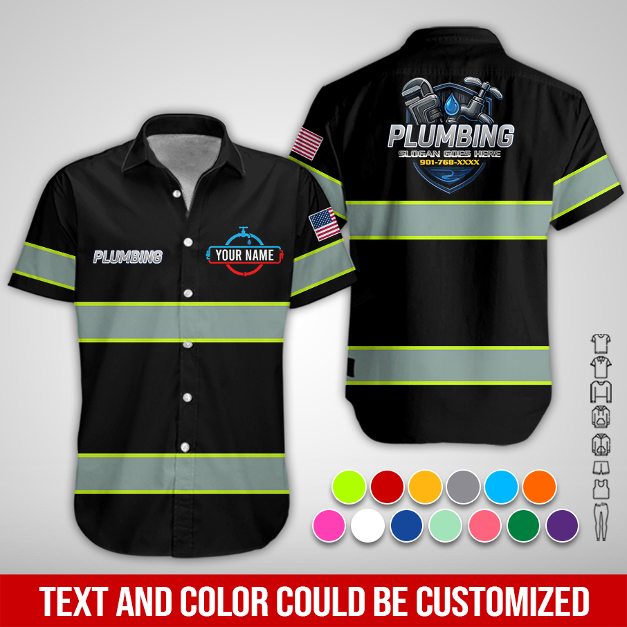 Custom Plumbing 3D Hoodie - photo 3