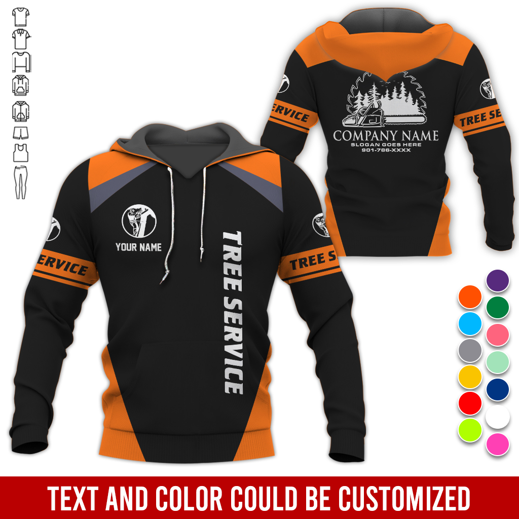 Custom Tree Services 3D Hoodie - photo 50