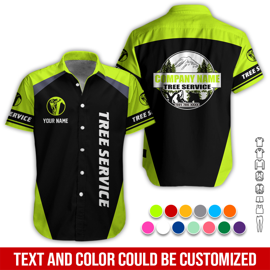 Custom Arborist Tree Services 3D Hoodie - photo 3