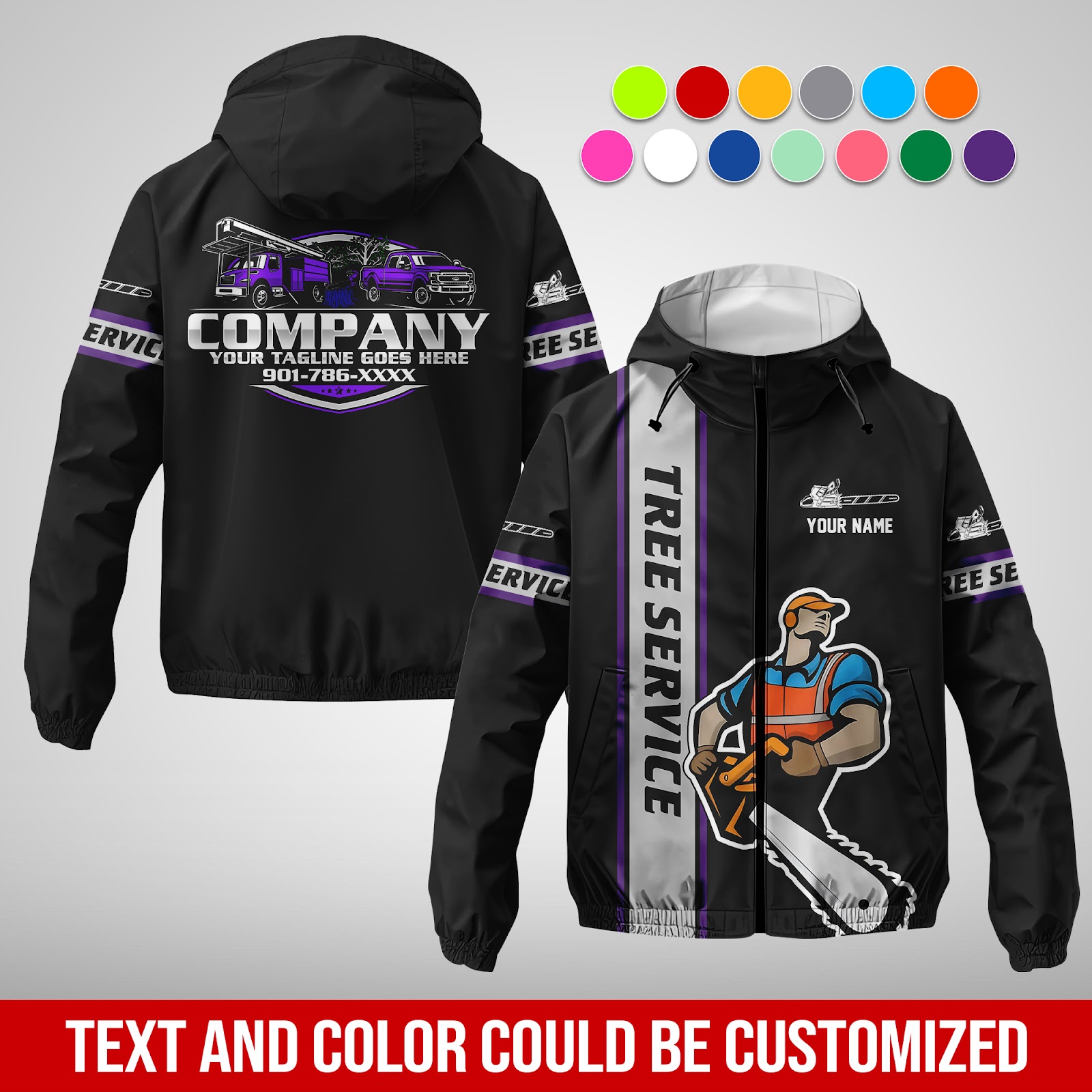 5941788-personalized-name-tree-service-3d-printed-windbreaker-jacket-am641-13.jpg Custom Tree Service 3D Printed Windbreaker Jacket - photo 13