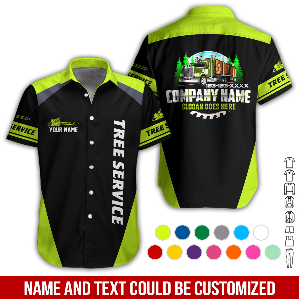 Custom Logging Truck 3D Hoodie - photo 3