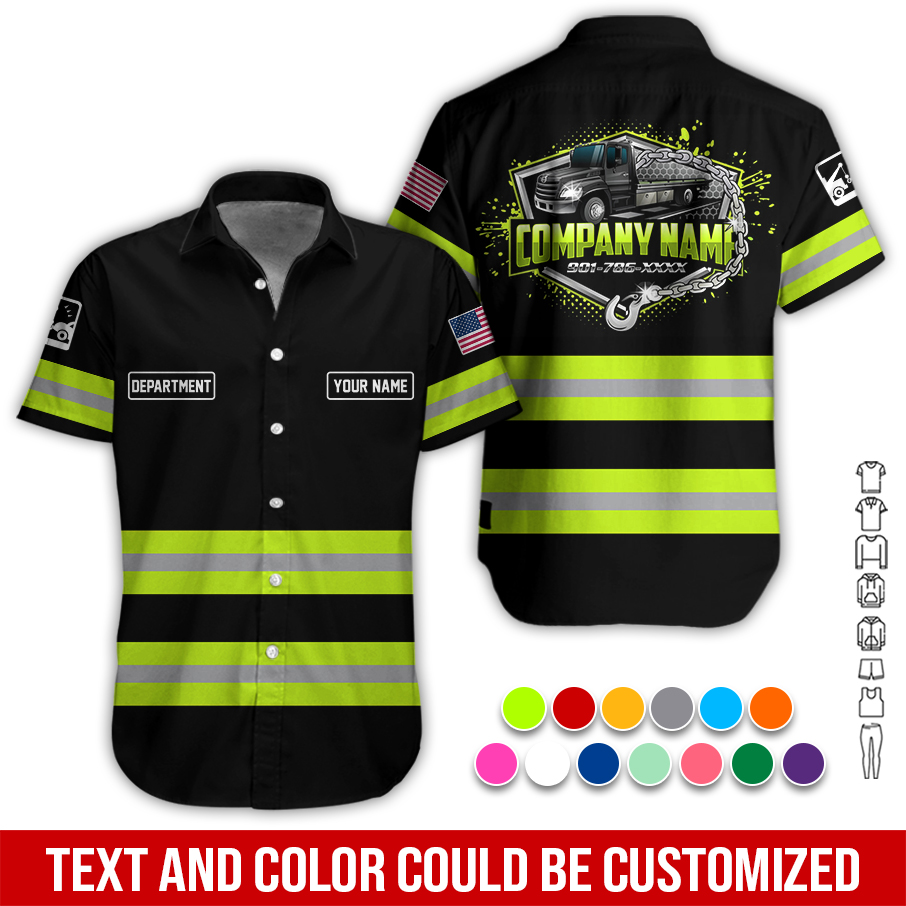 Custom Tow Truck 3D Hoodie - photo 3