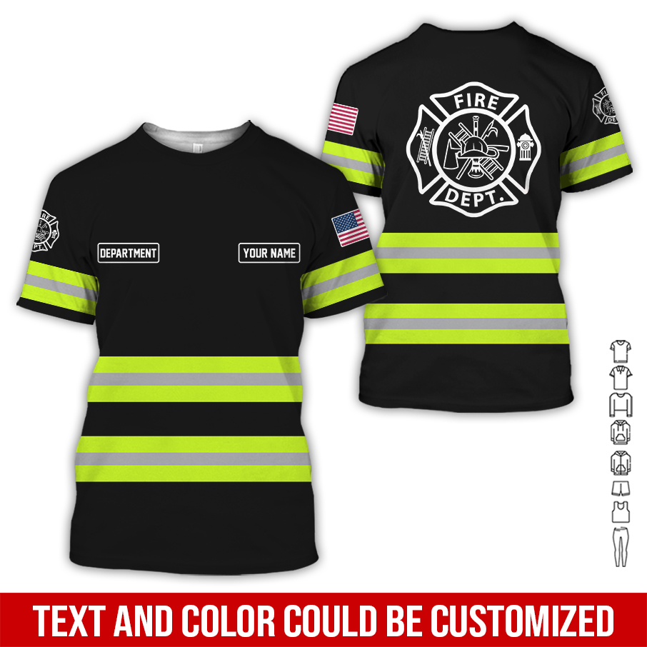 5950100-personalized-name-love-firefighter-quarter-zip-hoodie-zm200-1.jpg Custom Love Firefighter Hoodie