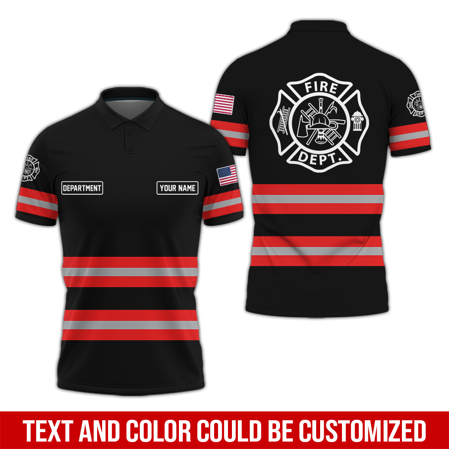 5950100-personalized-name-love-firefighter-quarter-zip-hoodie-zm200-11.jpg Custom Love Firefighter Hoodie - photo 11