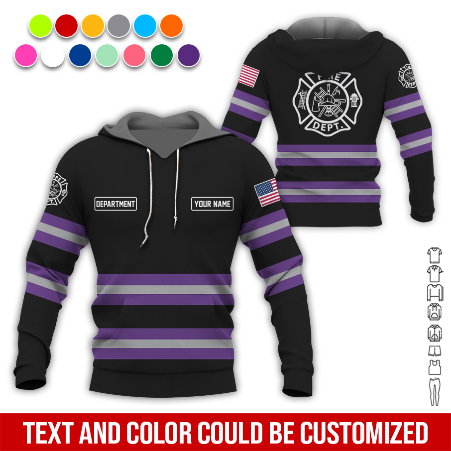 5950100-personalized-name-love-firefighter-quarter-zip-hoodie-zm200-113.jpg Custom Love Firefighter Hoodie - photo 113