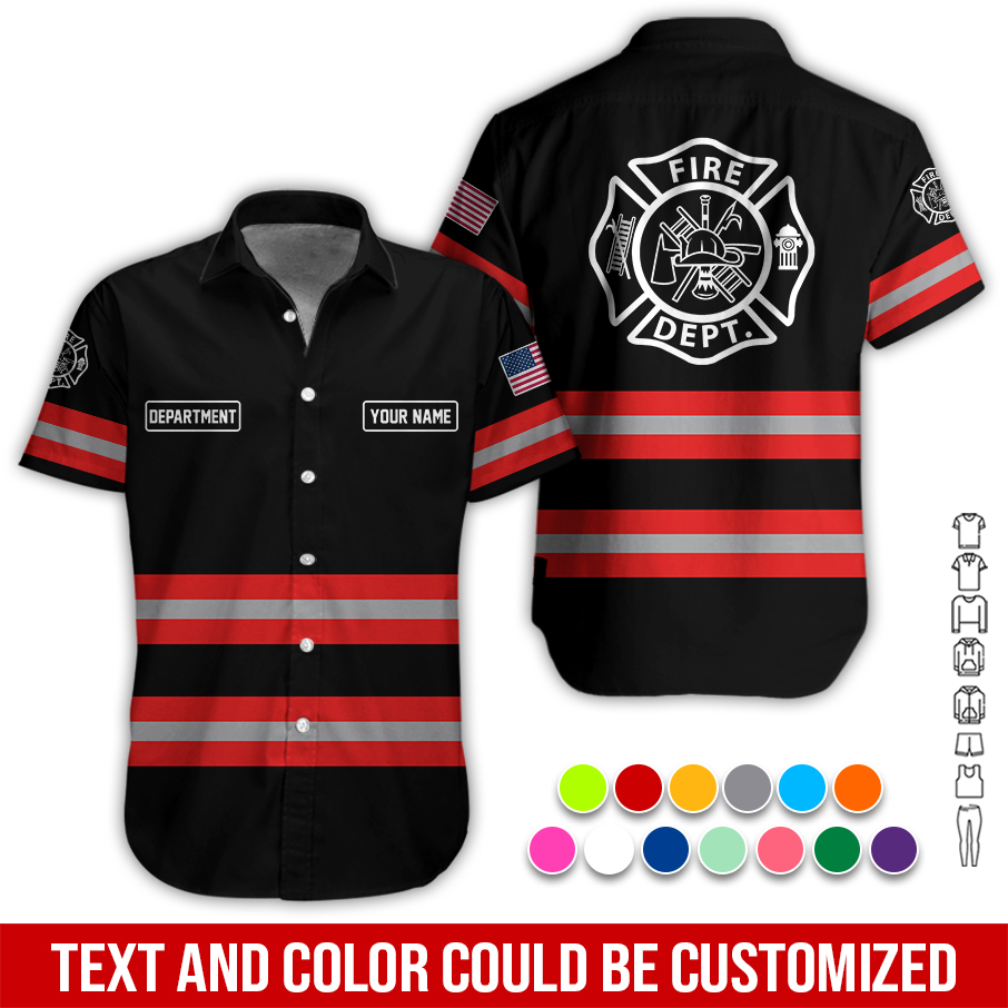 5950100-personalized-name-love-firefighter-quarter-zip-hoodie-zm200-12.jpg Custom Love Firefighter Hoodie - photo 12