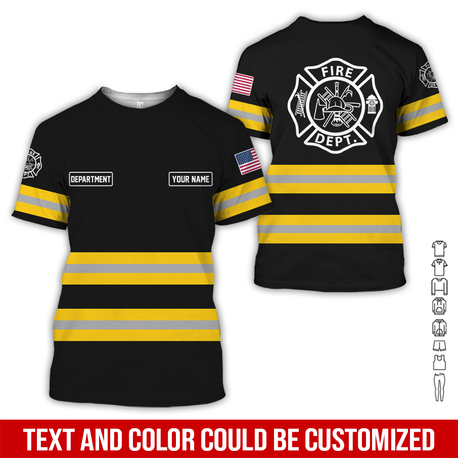 5950100-personalized-name-love-firefighter-quarter-zip-hoodie-zm200-19.jpg Custom Love Firefighter Hoodie - photo 19