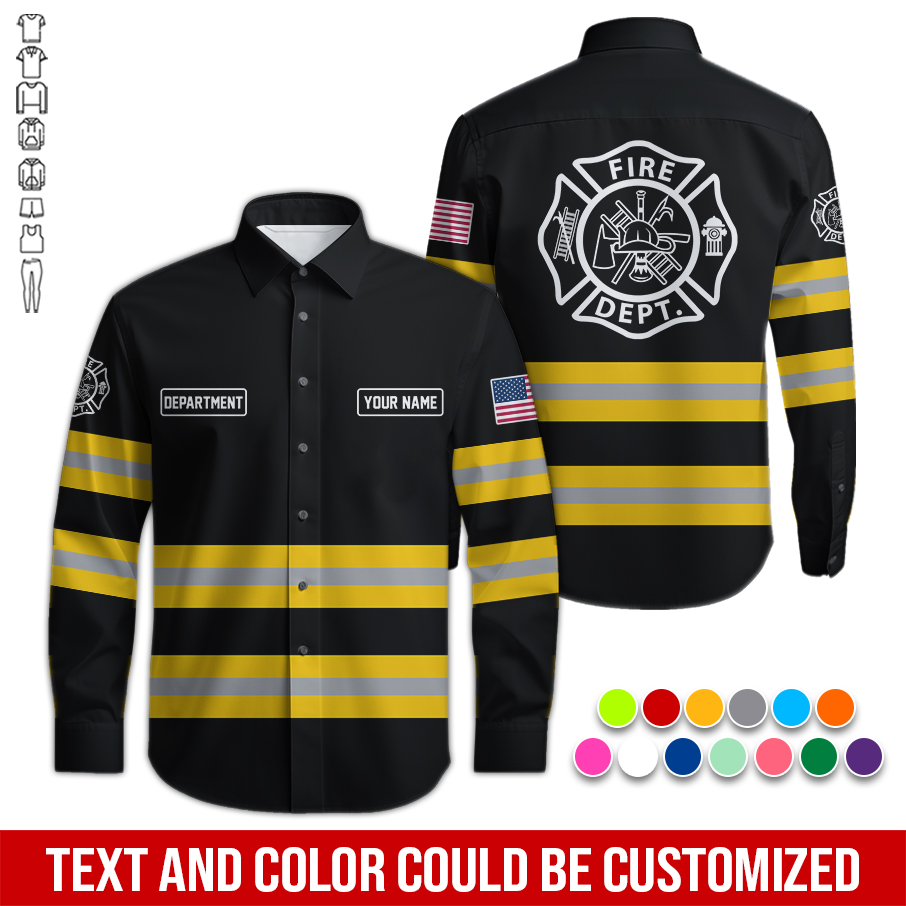 5950100-personalized-name-love-firefighter-quarter-zip-hoodie-zm200-25.jpg Custom Love Firefighter Hoodie - photo 25