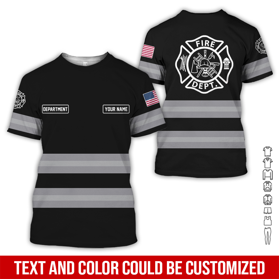5950100-personalized-name-love-firefighter-quarter-zip-hoodie-zm200-28.jpg Custom Love Firefighter Hoodie - photo 28