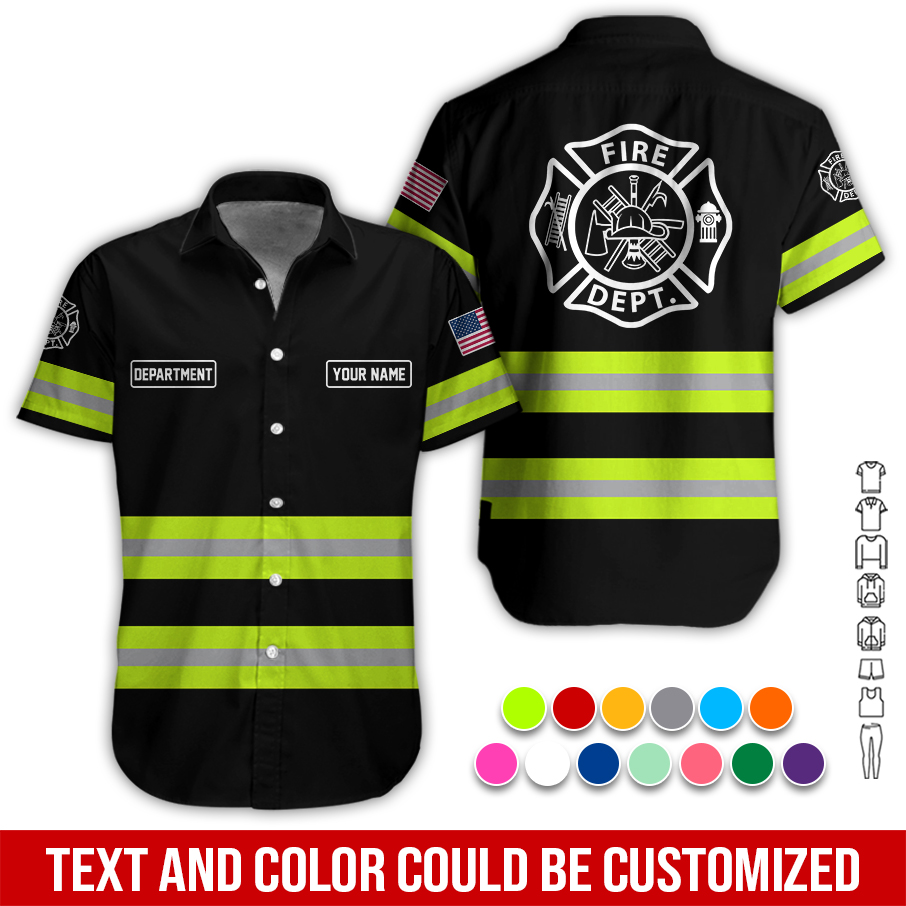 Custom Love Firefighter Hoodie - photo 3