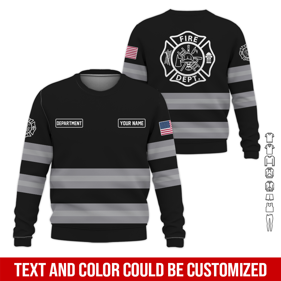 5950100-personalized-name-love-firefighter-quarter-zip-hoodie-zm200-31.jpg Custom Love Firefighter Hoodie - photo 31
