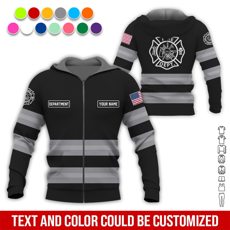 5950100-personalized-name-love-firefighter-quarter-zip-hoodie-zm200-33.jpg Custom Love Firefighter Hoodie - photo 33
