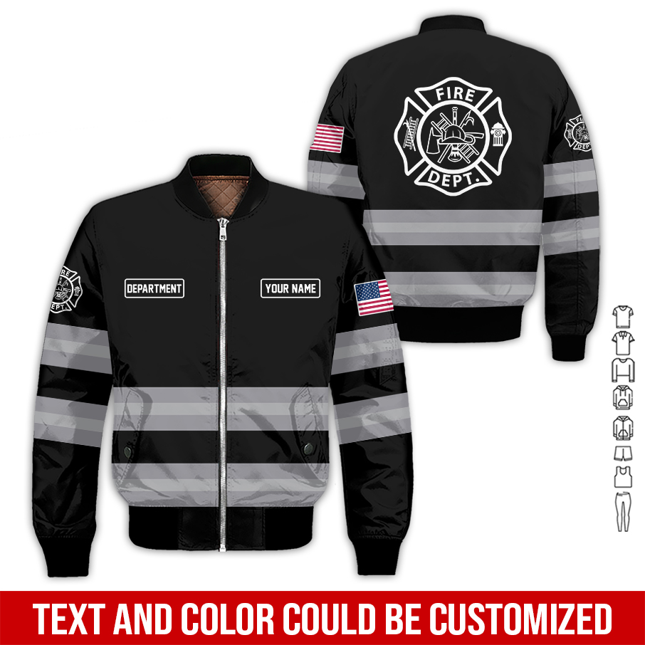 5950100-personalized-name-love-firefighter-quarter-zip-hoodie-zm200-36.jpg Custom Love Firefighter Hoodie - photo 36