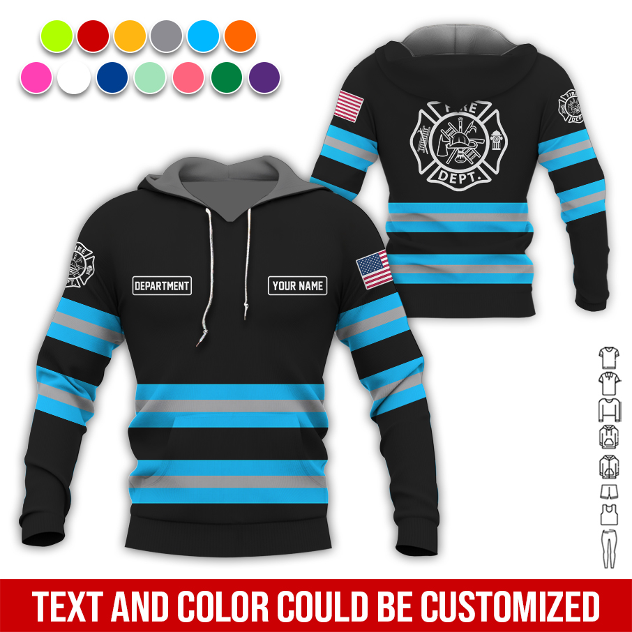 5950100-personalized-name-love-firefighter-quarter-zip-hoodie-zm200-41.jpg Custom Love Firefighter Hoodie - photo 41