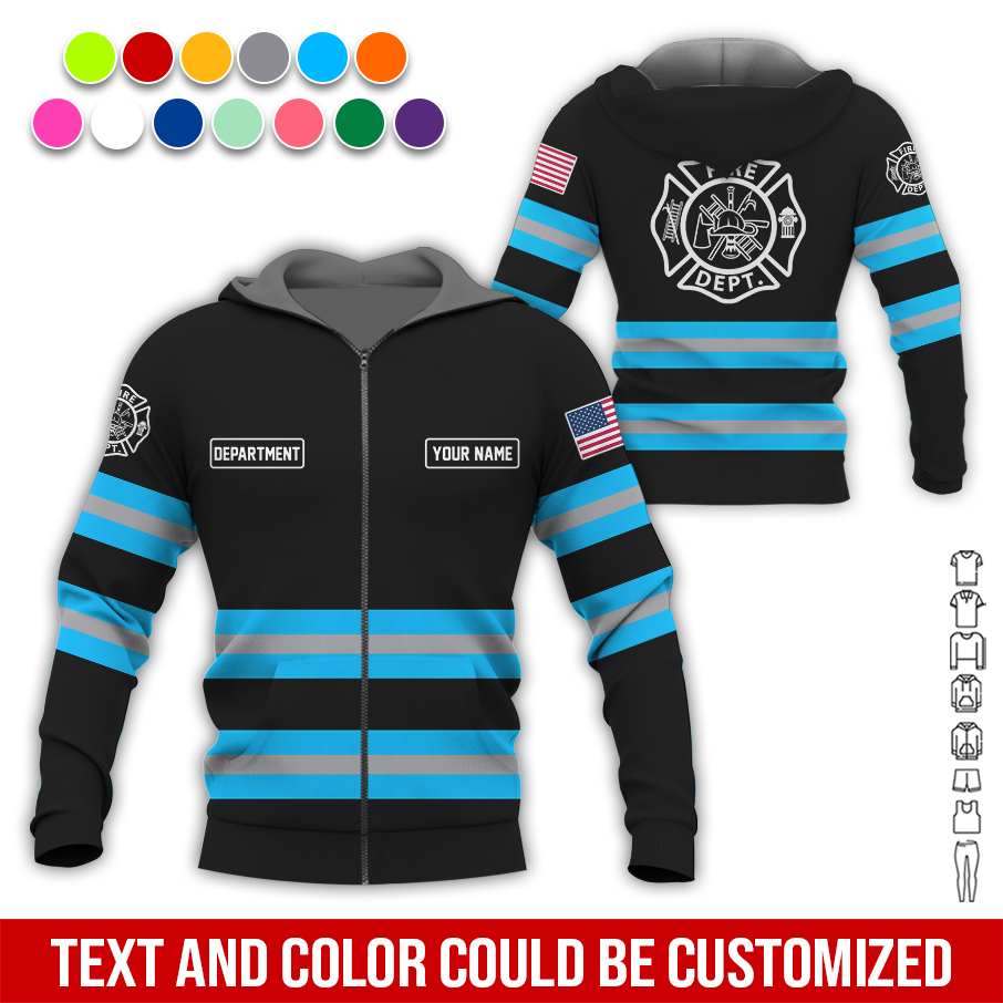 5950100-personalized-name-love-firefighter-quarter-zip-hoodie-zm200-42.jpg Custom Love Firefighter Hoodie - photo 42