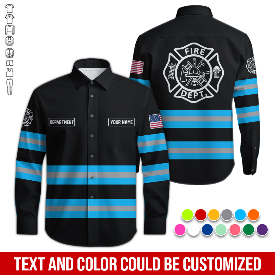 5950100-personalized-name-love-firefighter-quarter-zip-hoodie-zm200-43.jpg Custom Love Firefighter Hoodie - photo 43