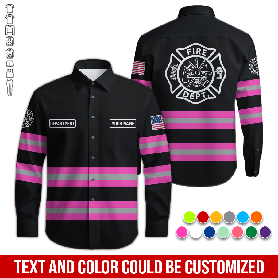 5950100-personalized-name-love-firefighter-quarter-zip-hoodie-zm200-61.jpg Custom Love Firefighter Hoodie - photo 61