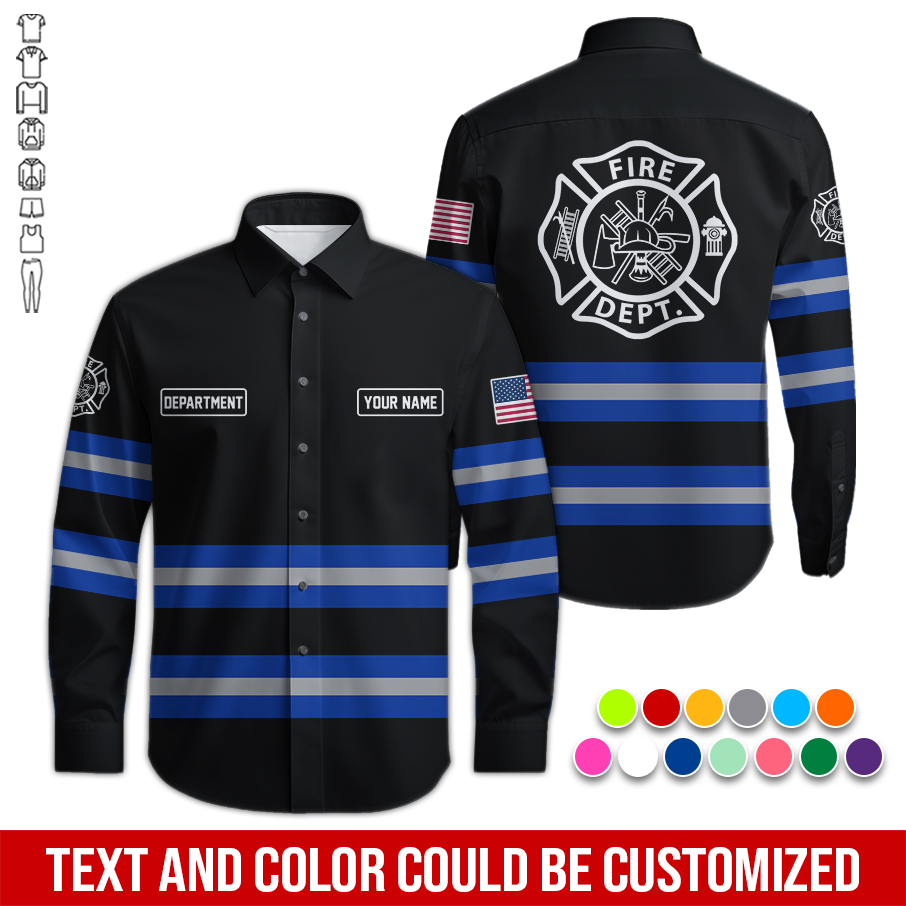 5950100-personalized-name-love-firefighter-quarter-zip-hoodie-zm200-79.jpg Custom Love Firefighter Hoodie - photo 79