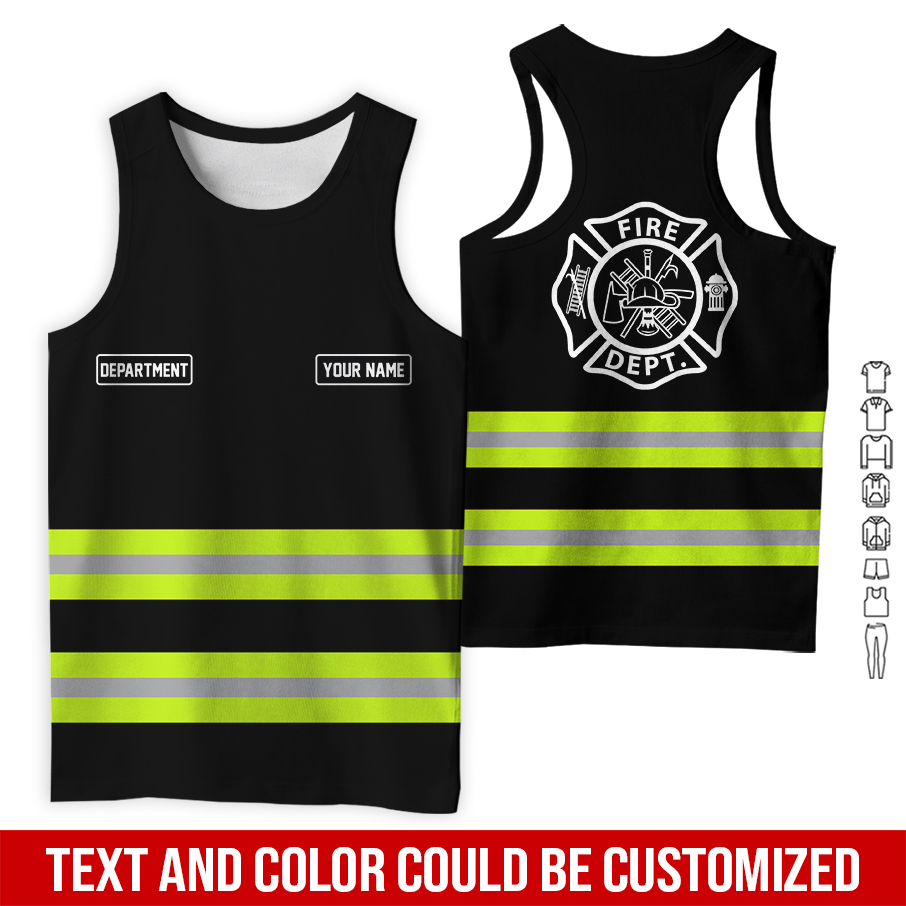 5950100-personalized-name-love-firefighter-quarter-zip-hoodie-zm200-8.jpg Custom Love Firefighter Hoodie - photo 8