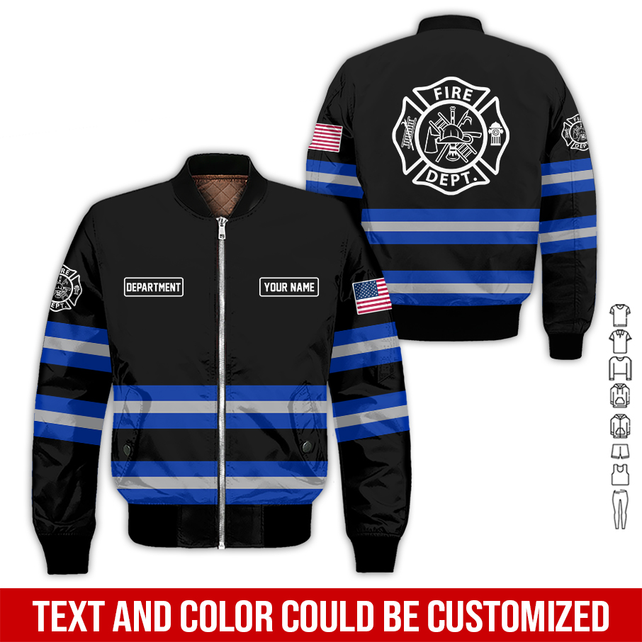 5950100-personalized-name-love-firefighter-quarter-zip-hoodie-zm200-81.jpg Custom Love Firefighter Hoodie - photo 81