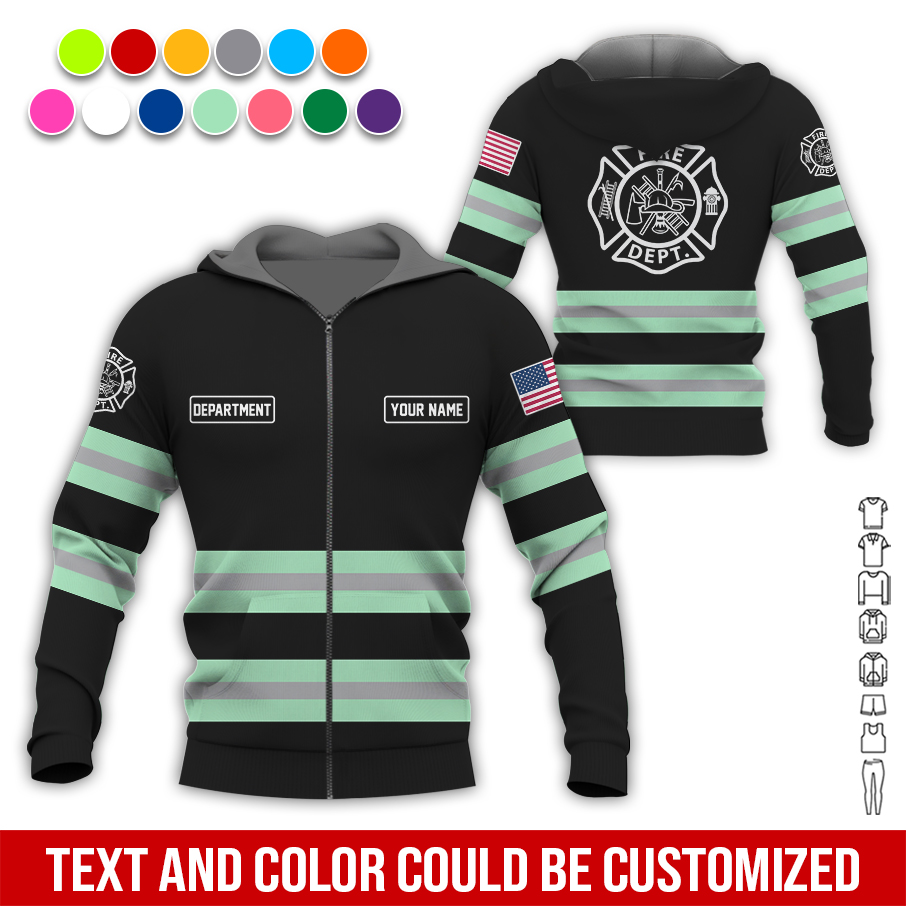 5950100-personalized-name-love-firefighter-quarter-zip-hoodie-zm200-87.jpg Custom Love Firefighter Hoodie - photo 87