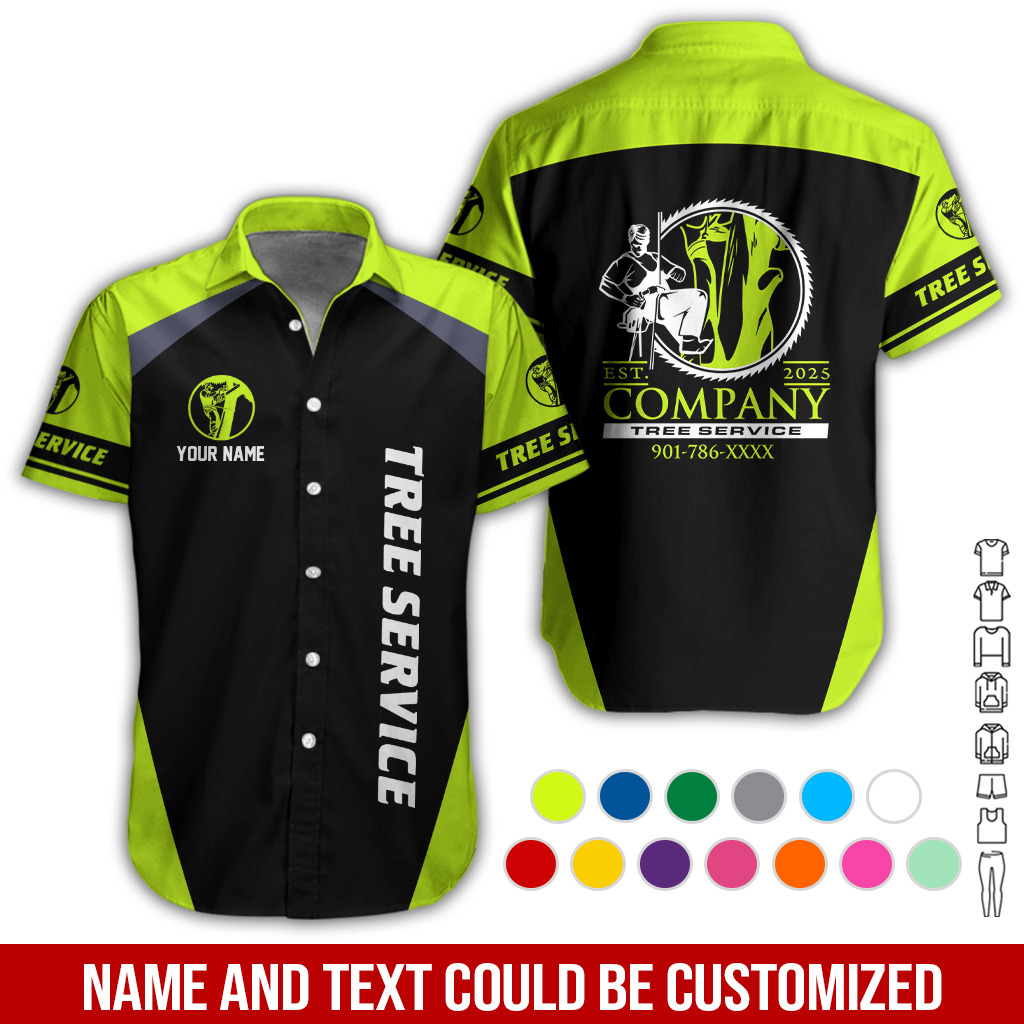 Custom Arborist Tree Services 3D Hoodie - photo 3