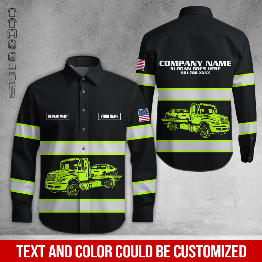 Custom Tow Truck 3D Hoodie - photo 7