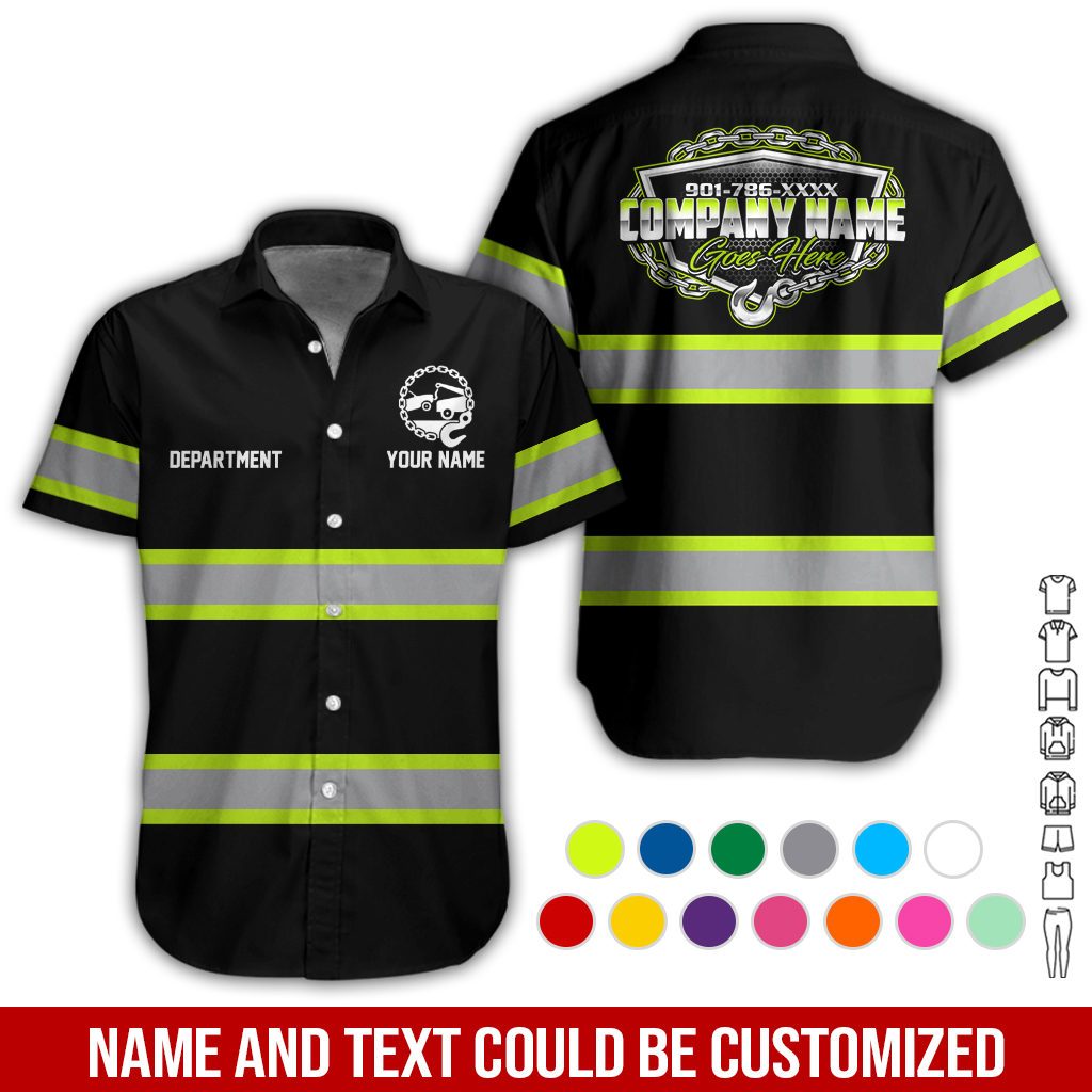 Custom Tow Truck 3D Hoodie - photo 3