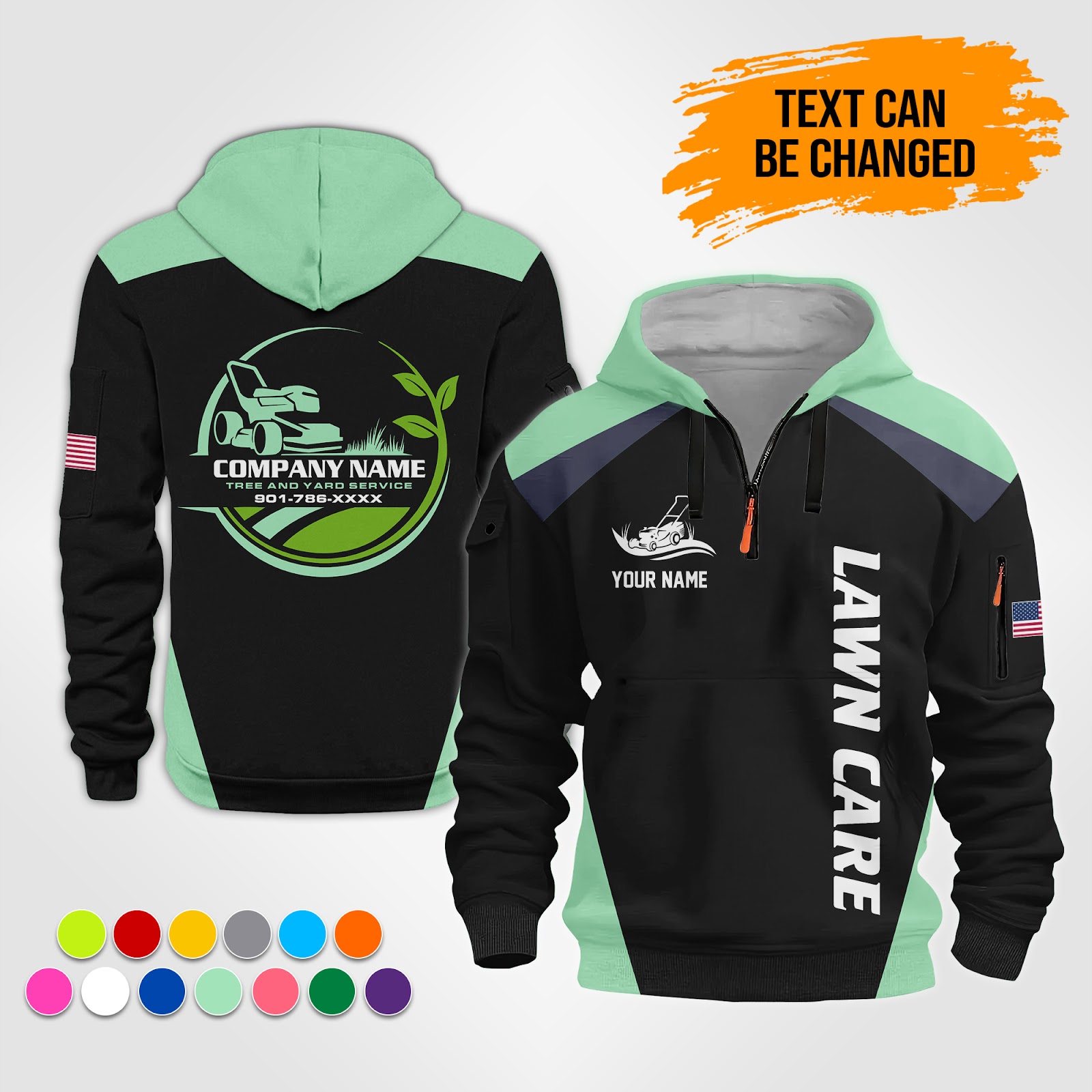 5960323-personalized-name-lawn-care-quarter-zip-hoodie-op704-10.jpg Custom Lawn Care Quarter Zip Hoodie - photo 10