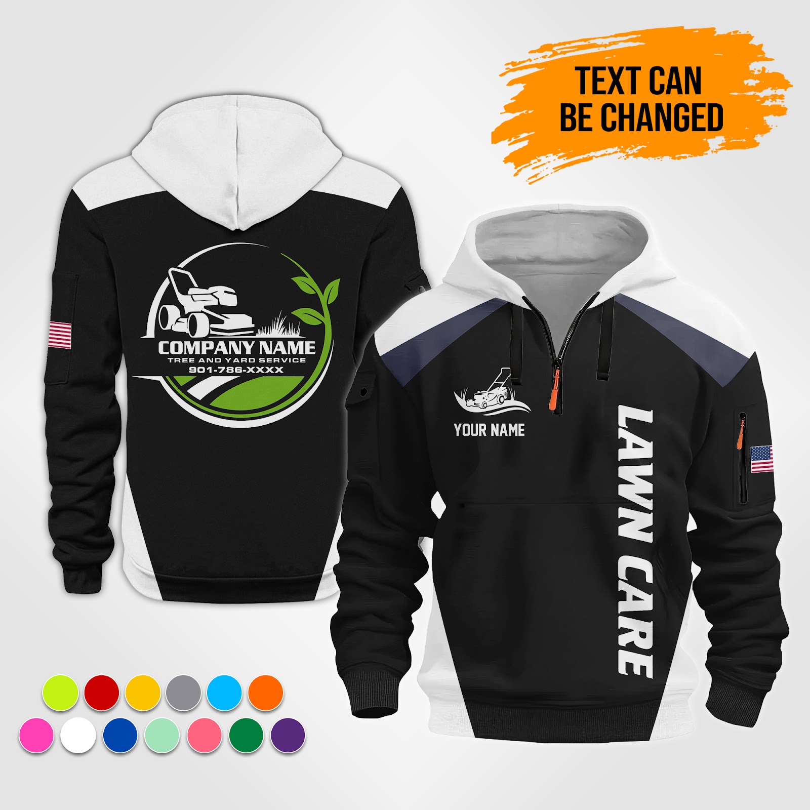 5960323-personalized-name-lawn-care-quarter-zip-hoodie-op704-8.jpg Custom Lawn Care Quarter Zip Hoodie - photo 8