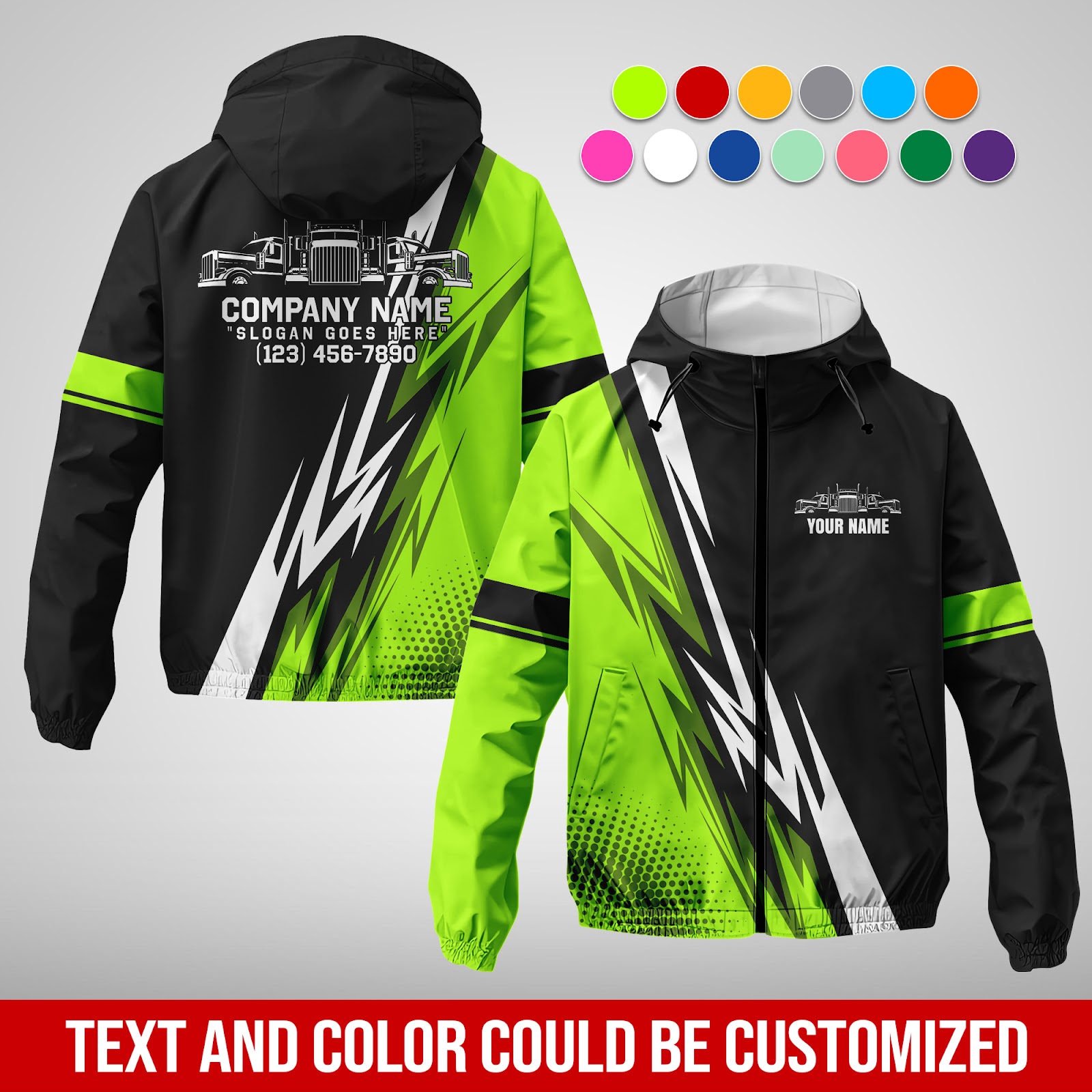 Custom Love Truck Uniform Style Top Gift Man