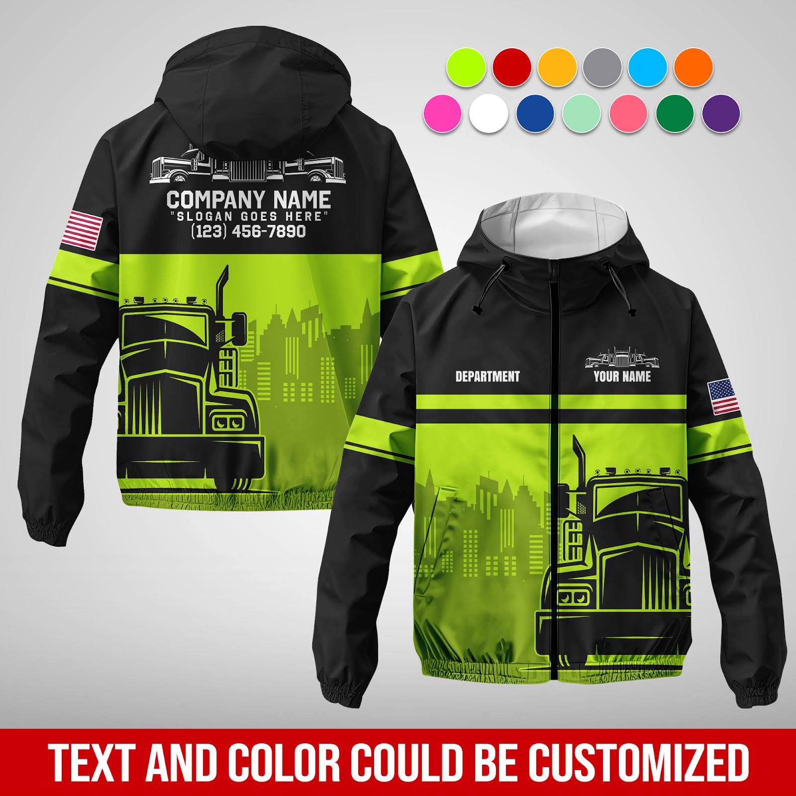Custom Love Truck Uniform Style Top Gift Man