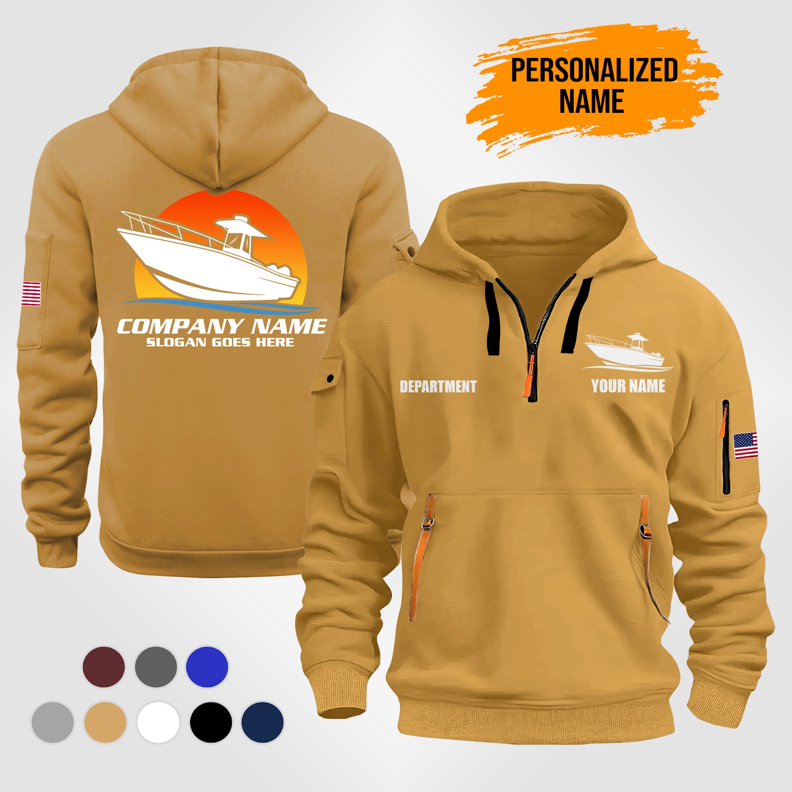 5970398-personalized-name-boat-service-best-uniform-3d-printed-quarter-zip-hoodie-pc190-3.jpg Custom Boat Service Best Uniform 3D Printed - photo 3