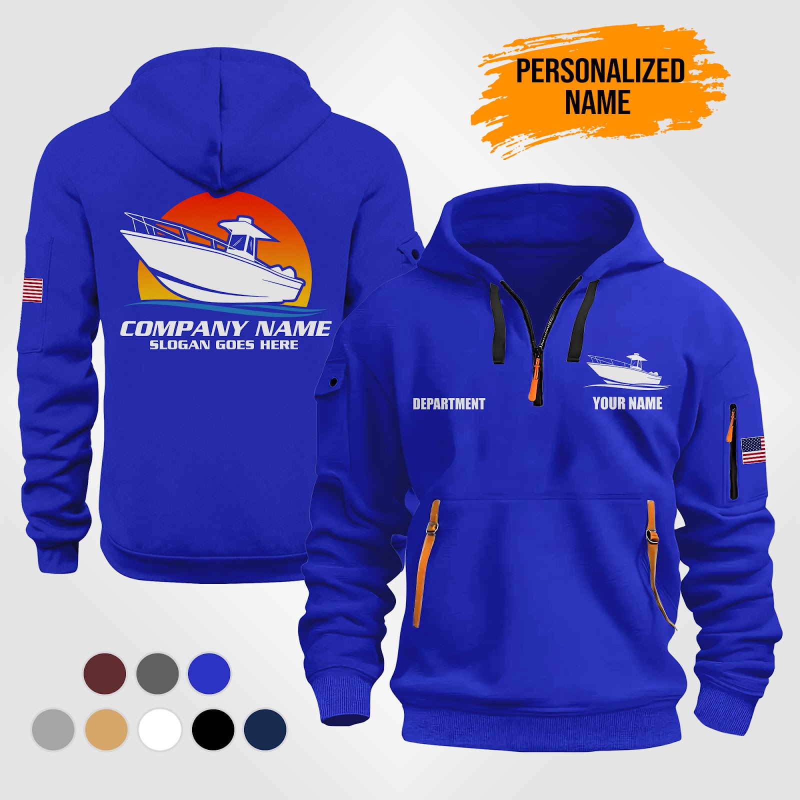 5970398-personalized-name-boat-service-best-uniform-3d-printed-quarter-zip-hoodie-pc190-5.jpg Custom Boat Service Best Uniform 3D Printed - photo 5