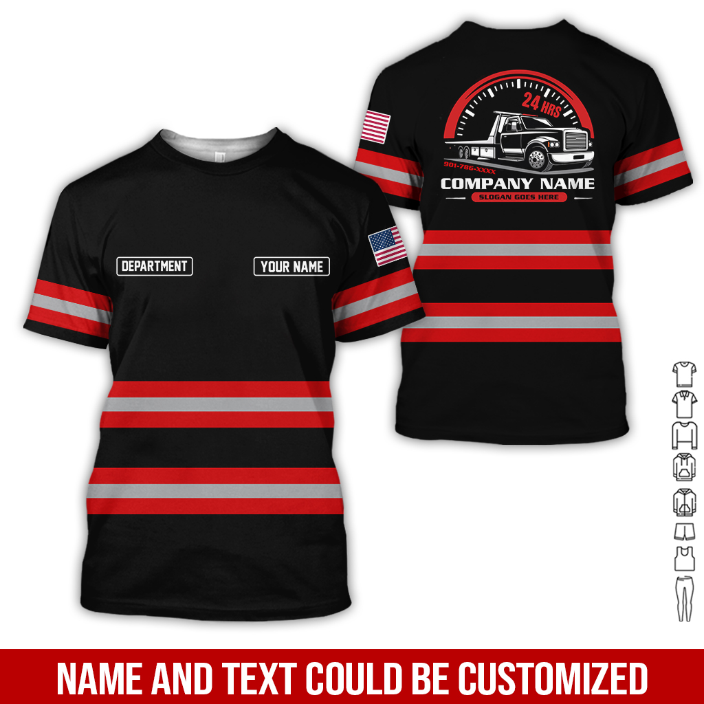 5974853-personalized-name-love-tow-truck-all-over-printed-clothes-pc184-10.jpg Custom Love Tow Truck Hoodie - photo 10