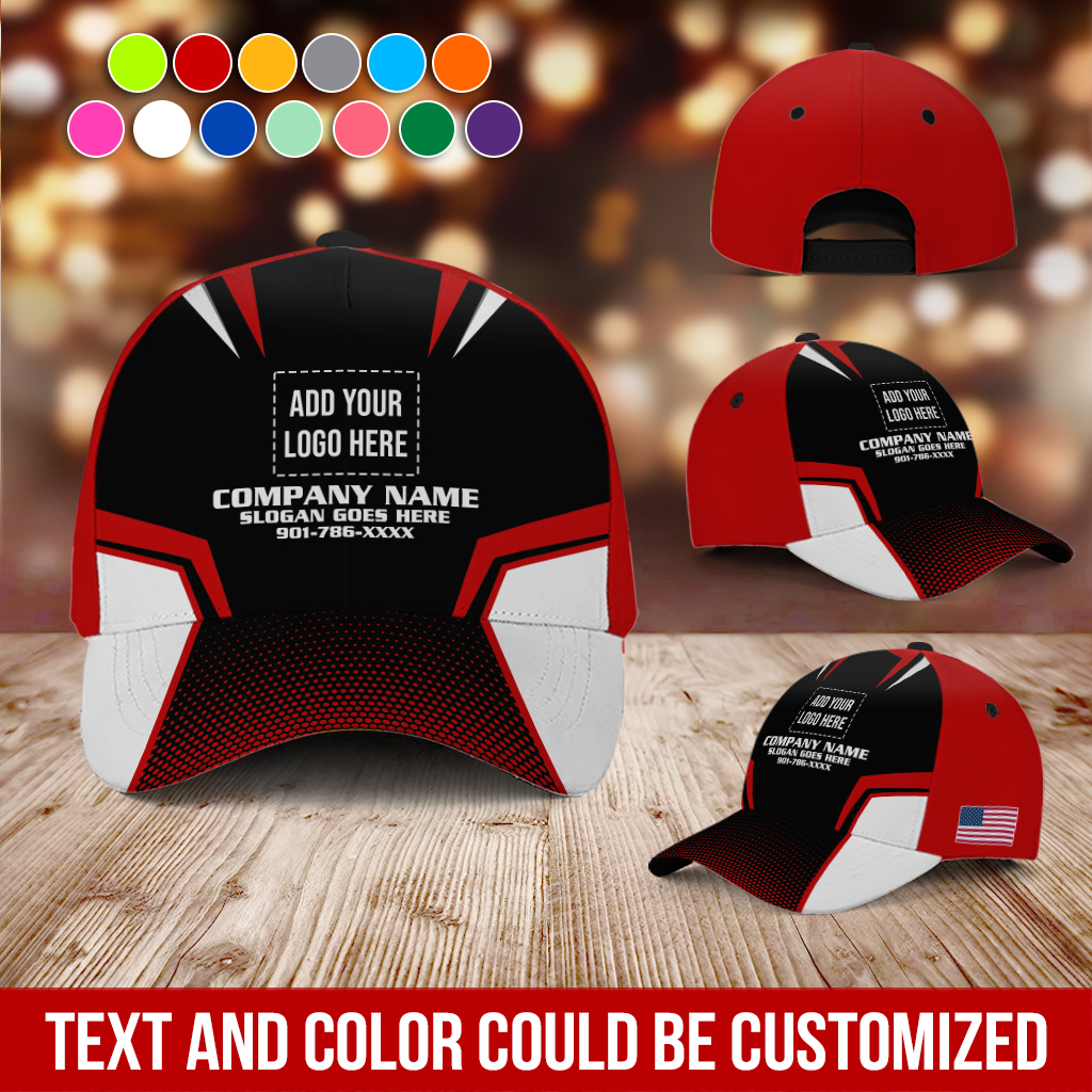 Custom Company Cap – Custom Name, Logo & - photo 2