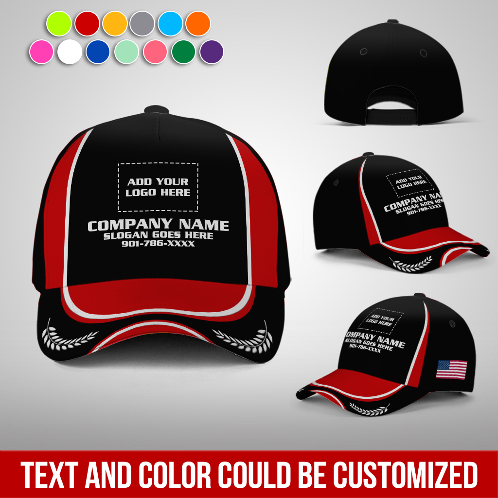 Custom Company Cap – Custom Name, Logo & - photo 2