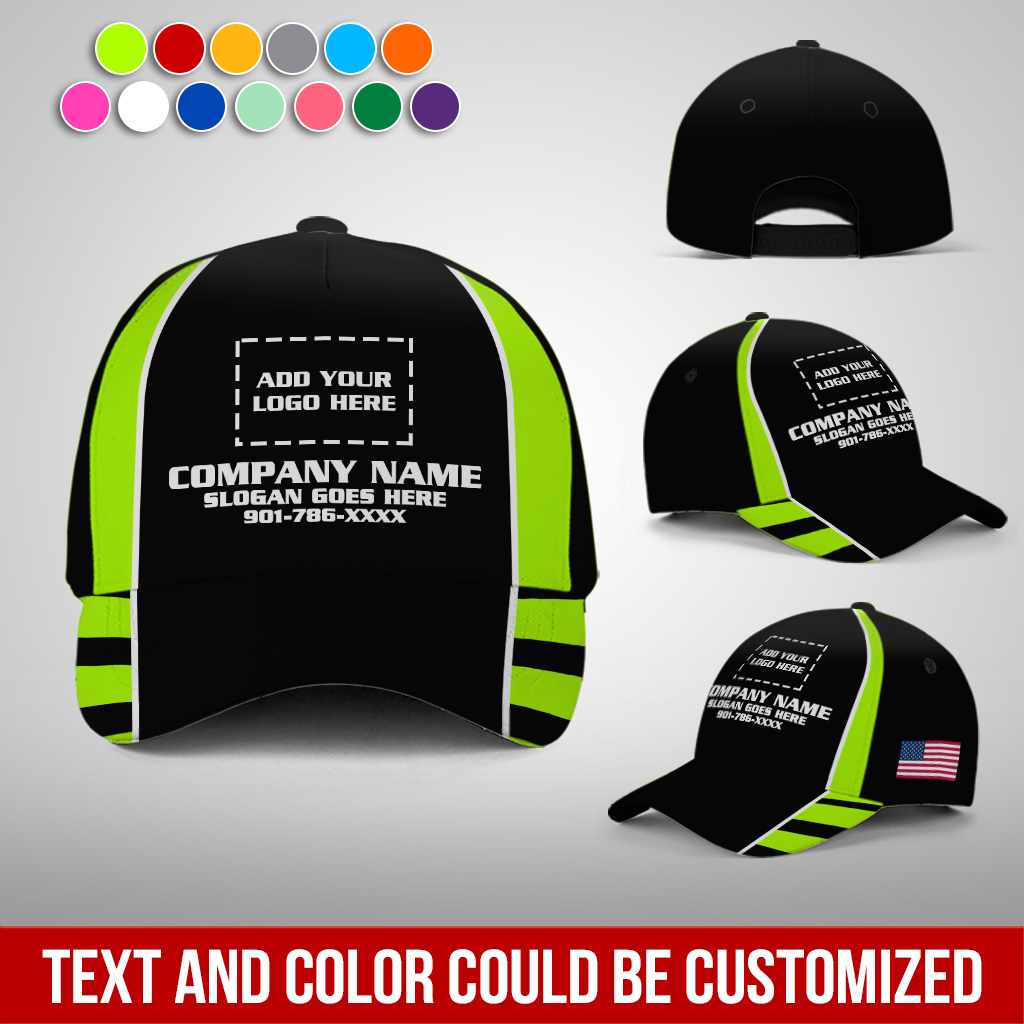 Custom Company Cap – Custom Name, Logo & Colors