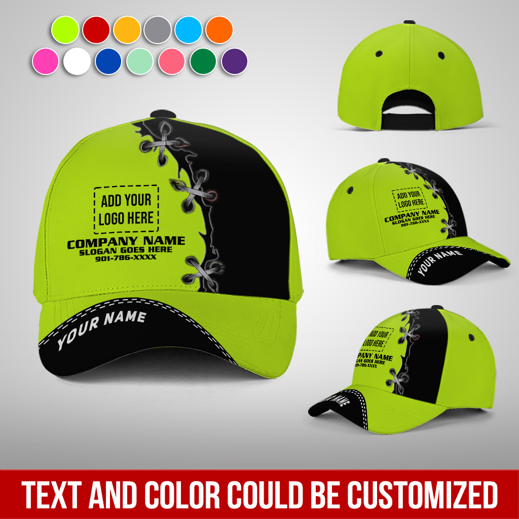 Custom Company Cap – Custom Name, Logo &