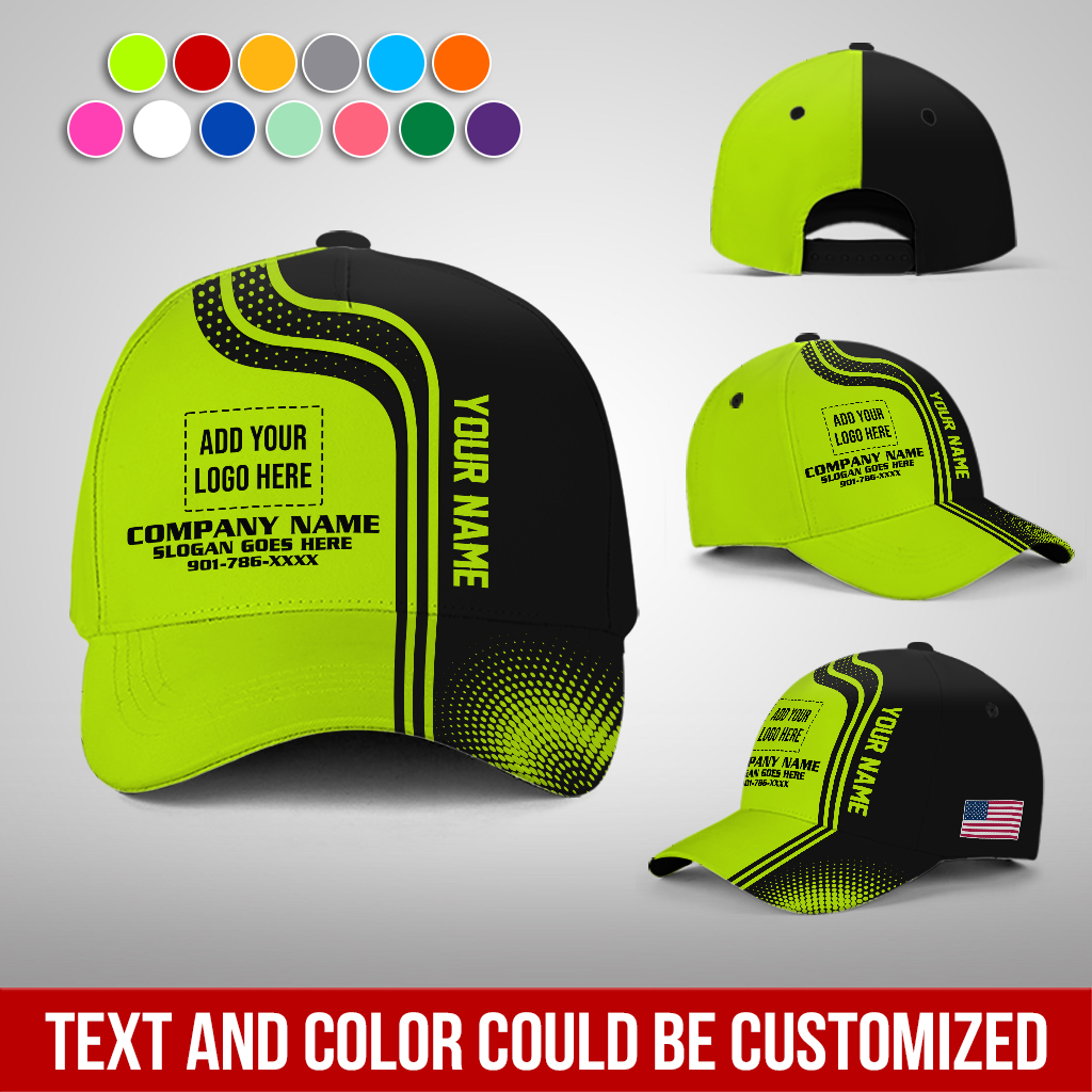 Custom Company Cap – Custom Name, Logo &