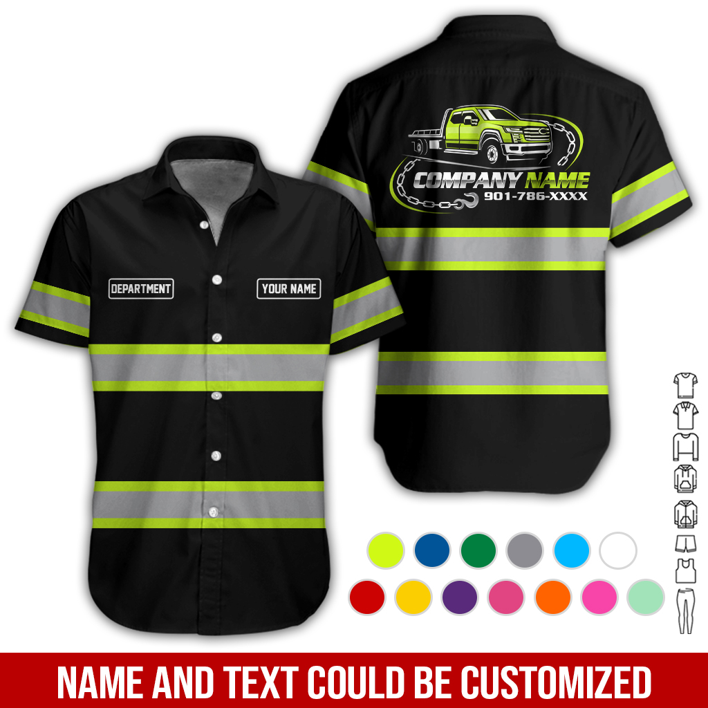 Custom Tow Truck 3D Hoodie - photo 3