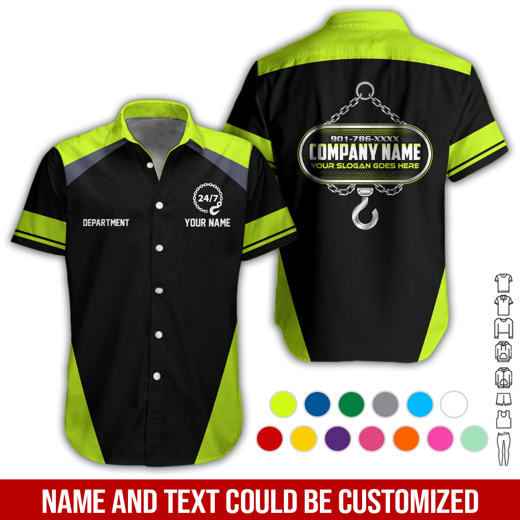 Custom Tow Truck 24H 3D Hoodie - photo 3