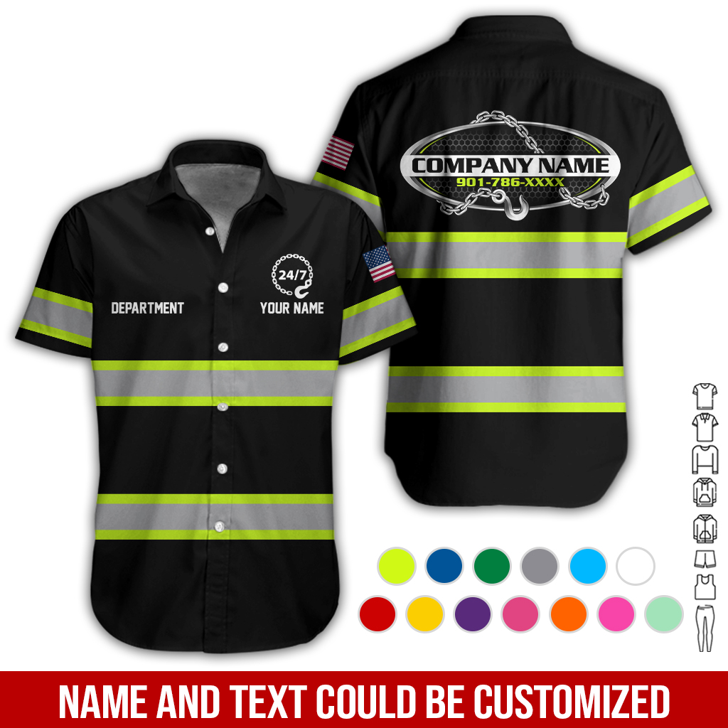 Custom Tow Truck 24H 3D Hoodie - photo 3