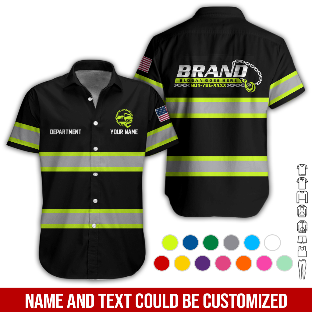 Custom Tow Truck 3D Hoodie - photo 3
