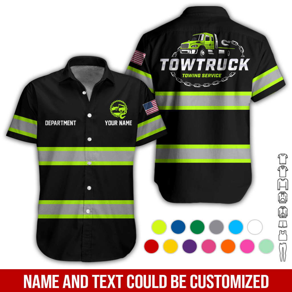Custom Tow Truck 3D Hoodie - photo 3