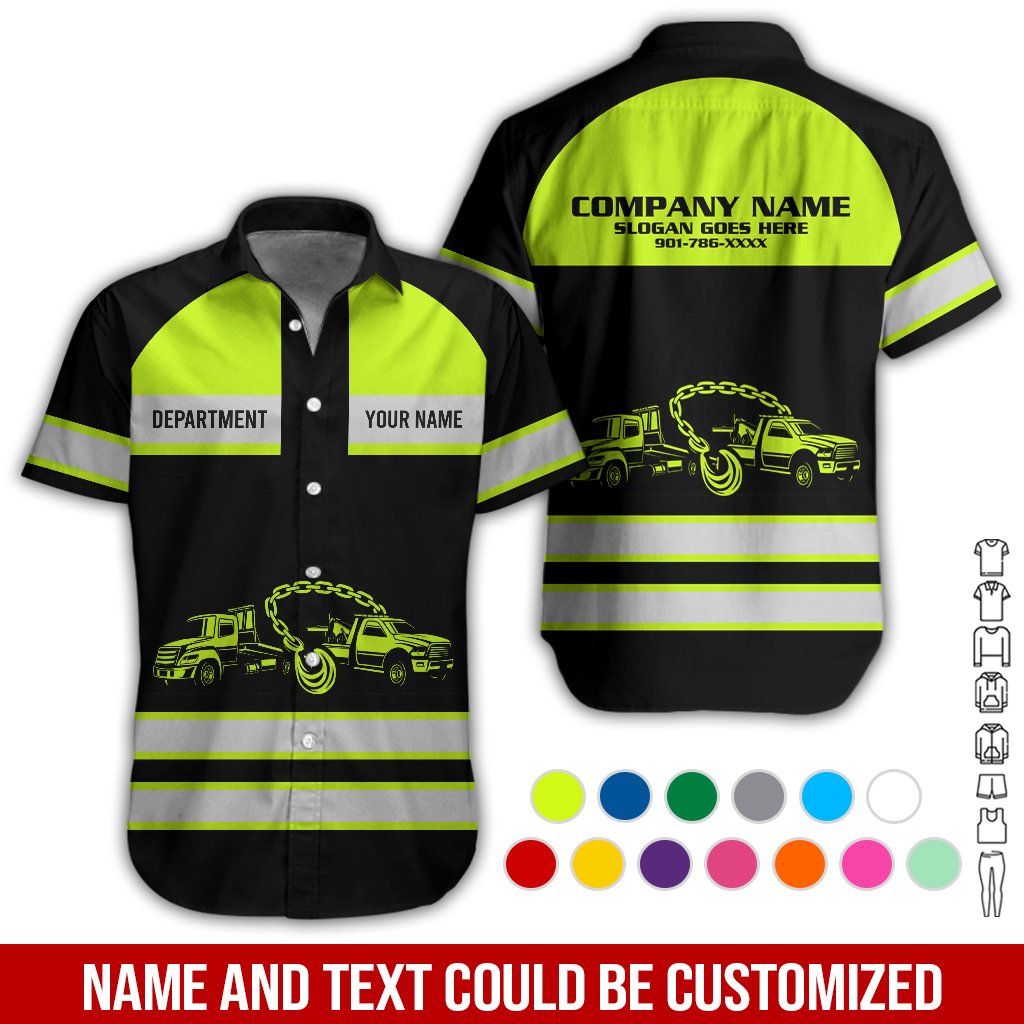 Custom Tow Truck 3D Hoodie - photo 3