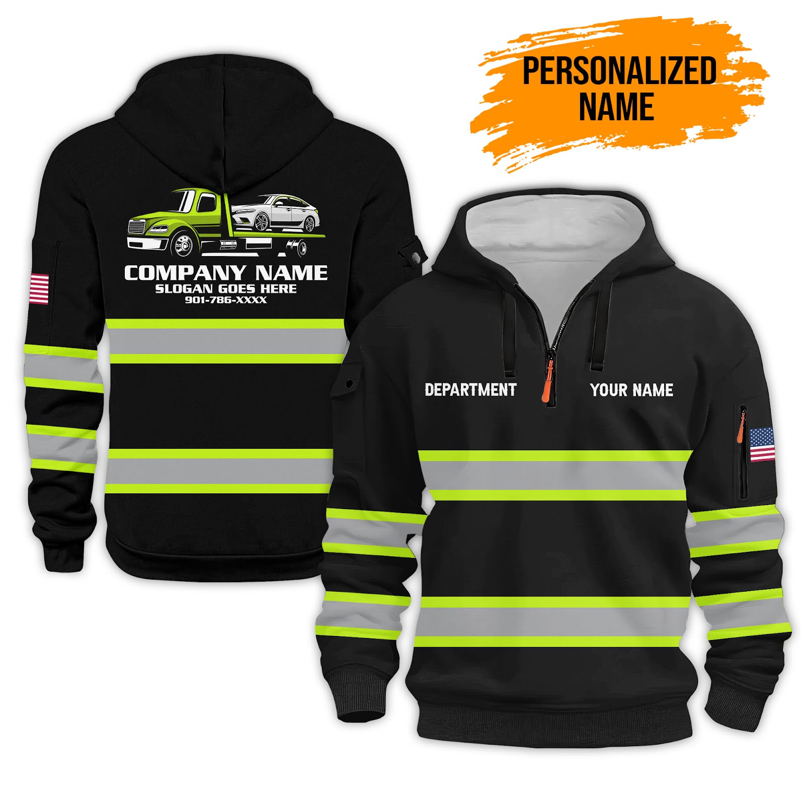 Custom Tow Truck 3D Hoodie - photo 122