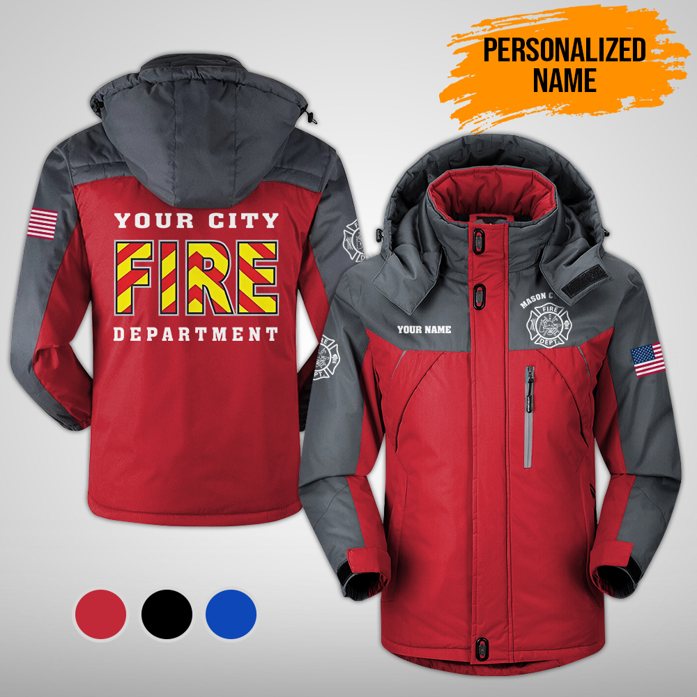 Custom Love Firefighter Thickened Reflective
